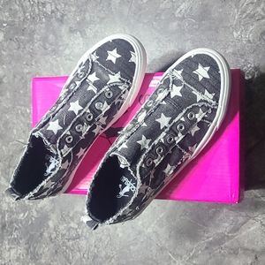 Corkeys Babalu Black Star Sneakers